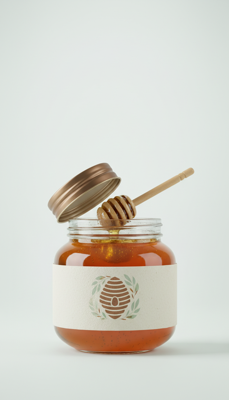 Raw Indian Wildflower Honey Jar