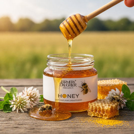 ORGANIC RAW HONEY (SMALL BEE)