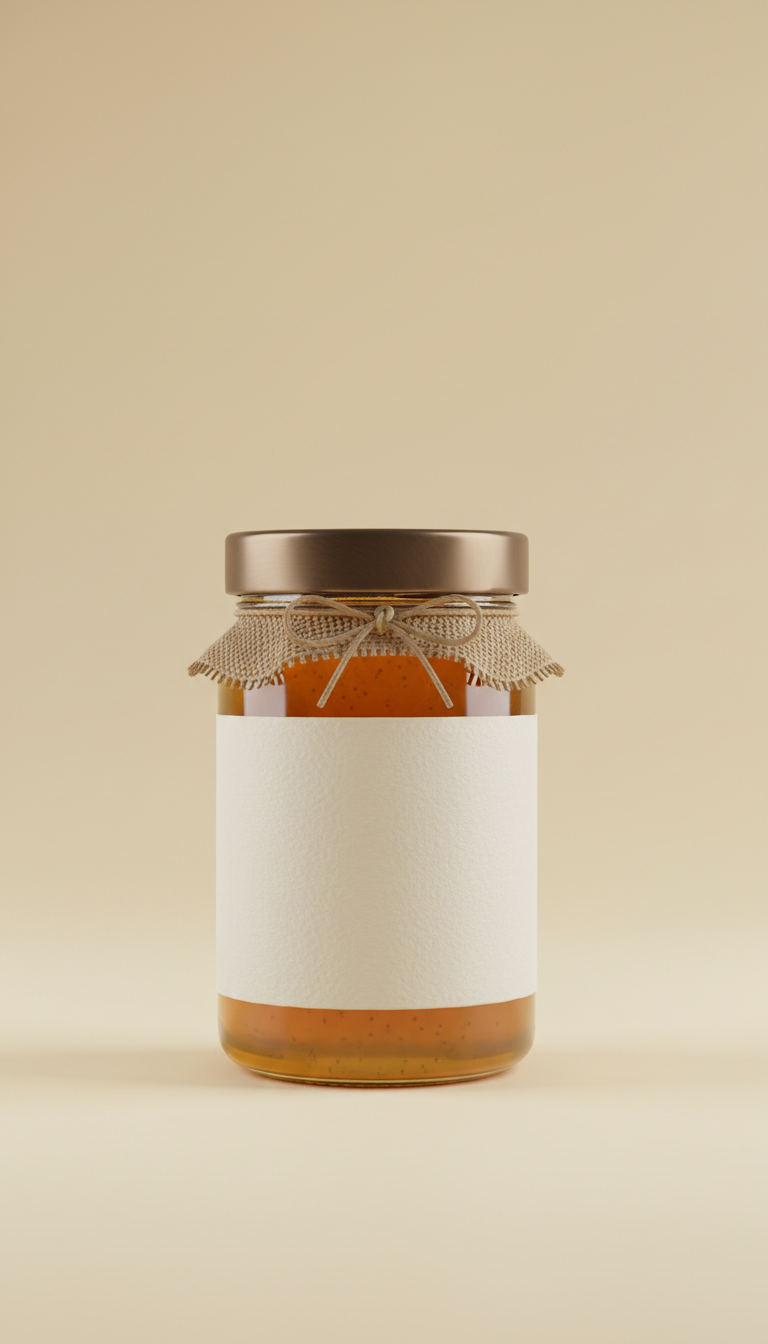 Raw Himalayan Honey Glass Jar