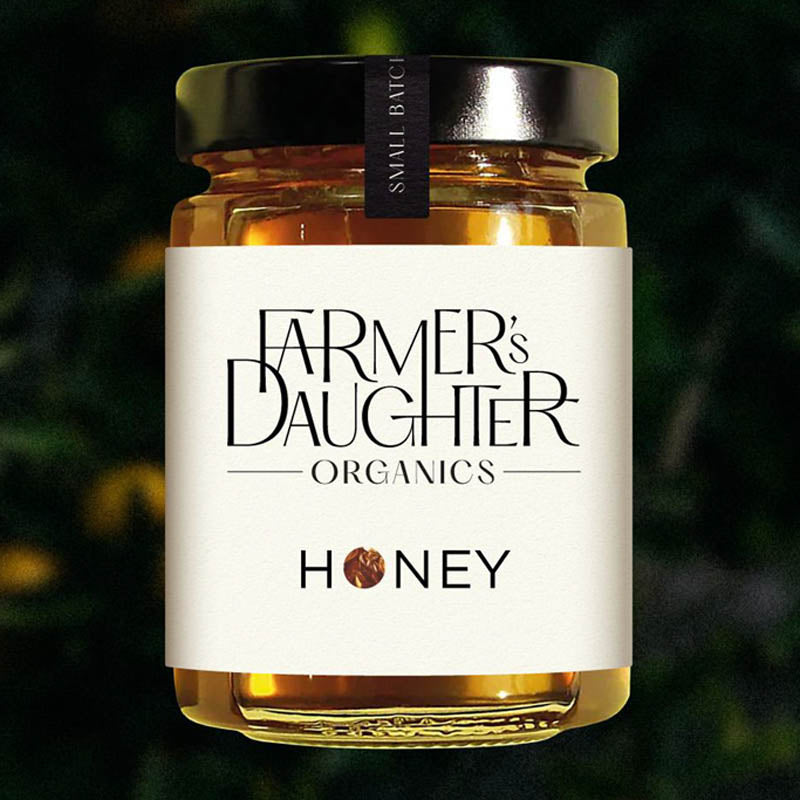 ORGANIC RAW HONEY (LARGE BEE)